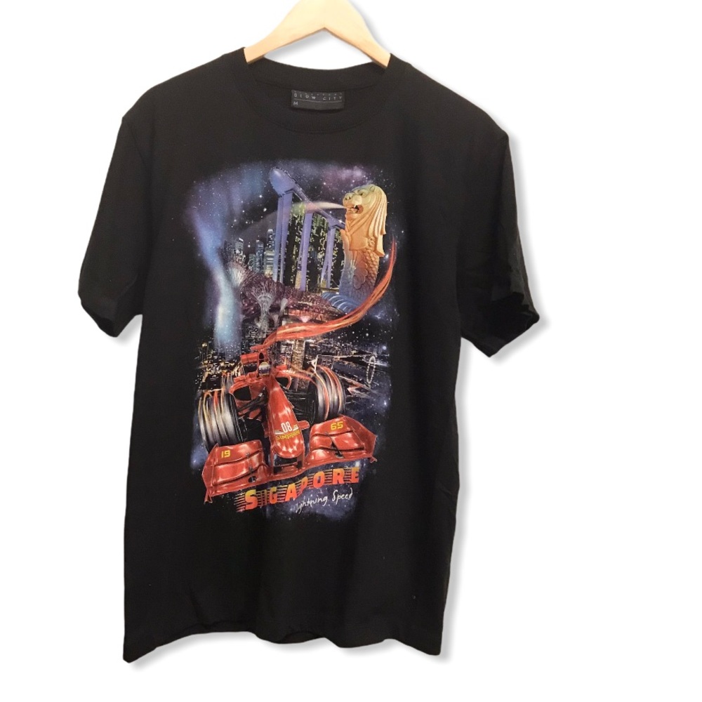 Singapore race car t shirt